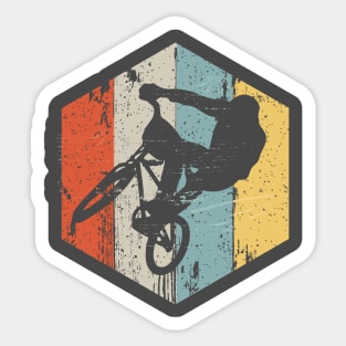 Vintage Retro Look BMX 70s 80s 90s Design Gift Sticker